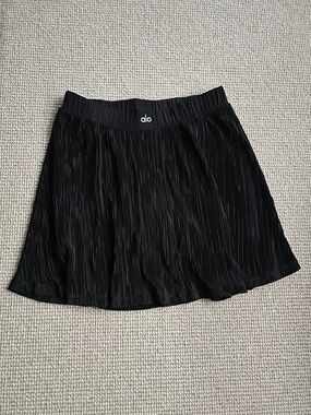 ALO yoga micro plisse tennis skirt
